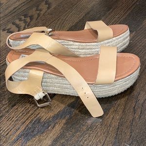 Steve Madden Nude Platforms